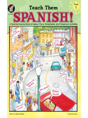 cover image of Teach Them Spanish!, Grade 5